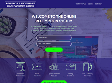 Redemption System Development